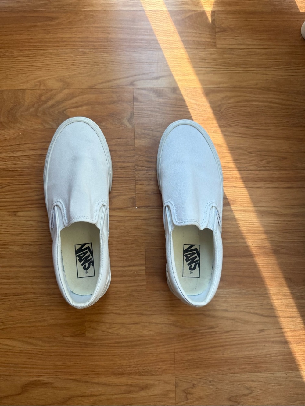 Vans Platform Slip-On - White
